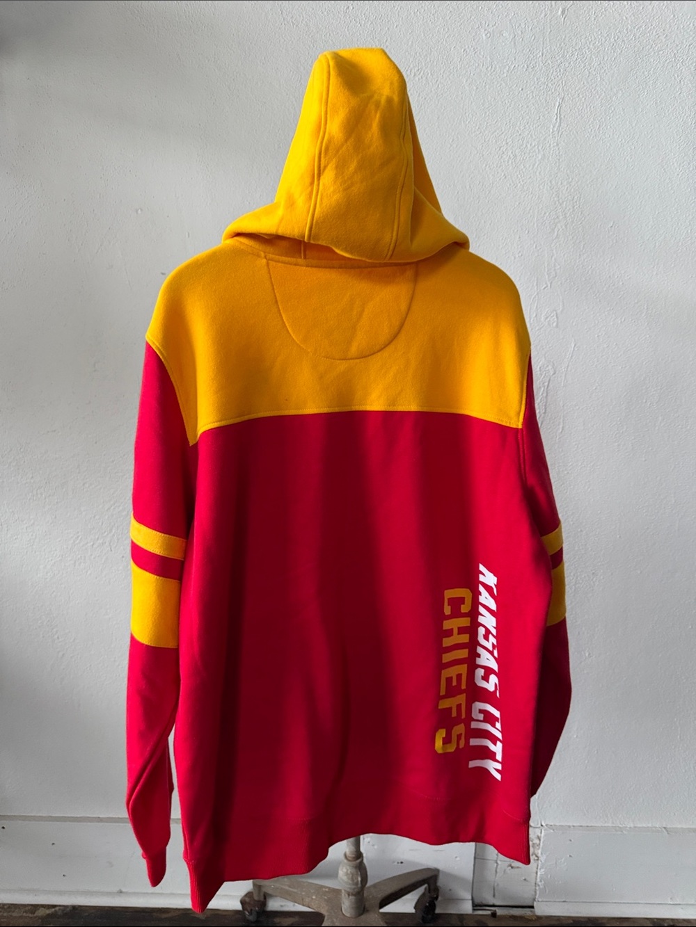 Kansas City Chiefs NFL Football Zip Hoodie Size XL - Picture 3 of 3